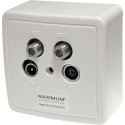 Maximum MX 700 Prise d'Arrivée 2xSAT / TV / FM