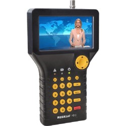 Megasat HD 3 mesureur de champ satellite — DVB-S/S2 (4,3″)