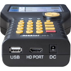 Megasat HD 3 mesureur de champ satellite — DVB-S/S2 (4,3″)