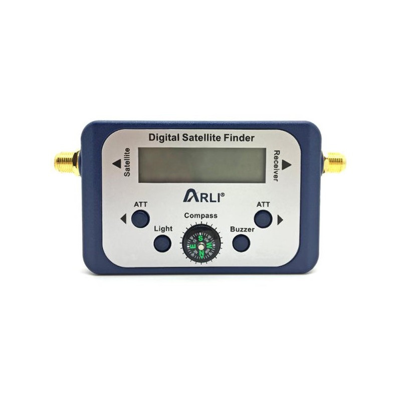 ARLI Digital Satfinder — Pointeur satellite numérique avec écran LCD