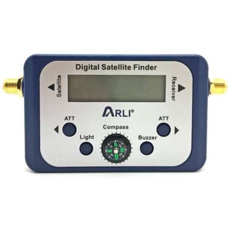 ARLI Digital Satfinder — Pointeur satellite numérique avec écran LCD