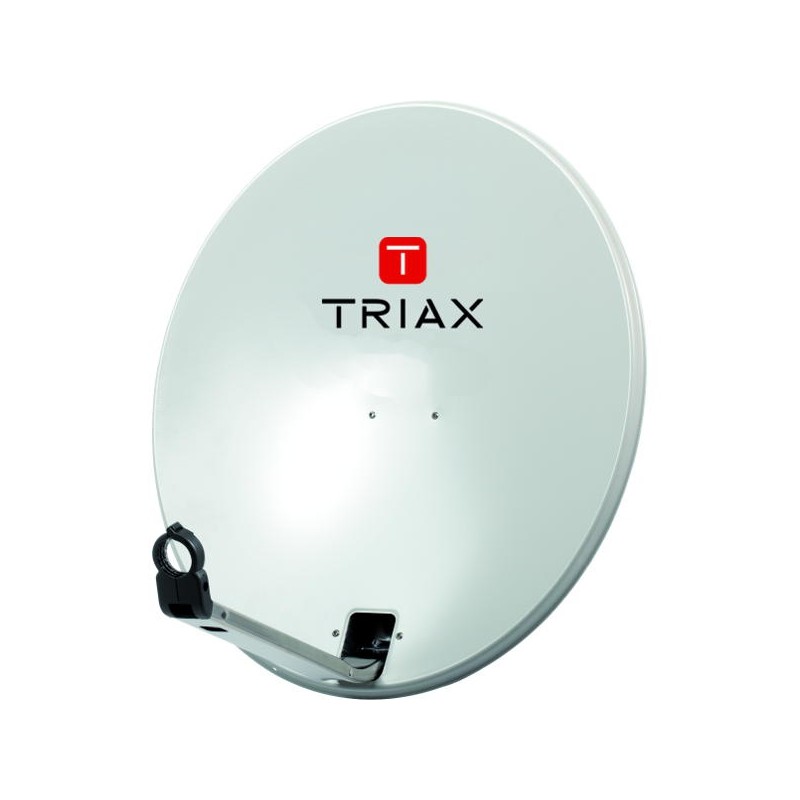 Triax TDA 64G Parabole Alu 64 cm Gris Clair Série Euroline