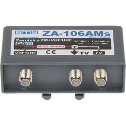 AMS ZA-106AMS Coupleur de Bande 2 Entrées FM/VHF-UHF