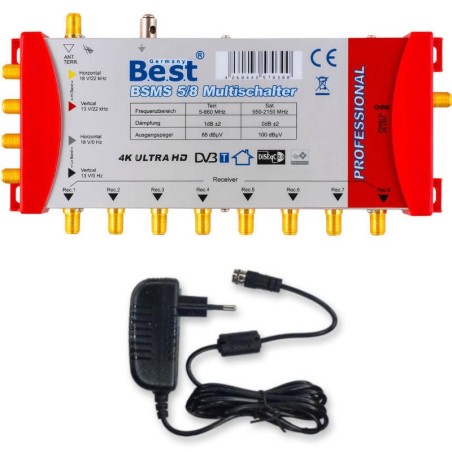 Best Germany BSMS 5/8 Multiswitch