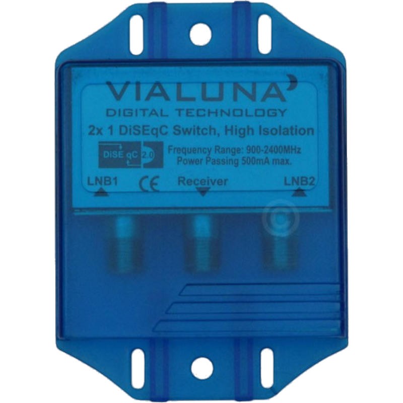 Commutateur DiSEqC 2/1 VIALUNA SDS 226 WSG