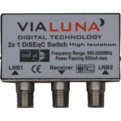 Commutateur DiSEqC 2/1 VIALUNA SDS 226 WSG