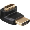 Adaptateur HDMI Mâle / Femelle Coudé 90°