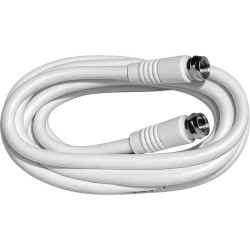 Triax CHF 200 Câble Coaxial Connecteurs F Mâle/Mâle 2 m