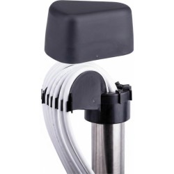 Bouchon de Mât avec Passage de Câbles