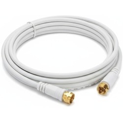 Câble Coaxial Connecteurs F Mâle/Mâle 2,5 m OR