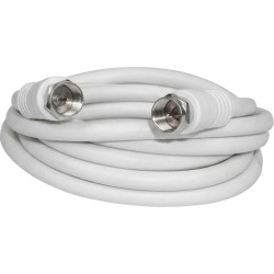 Câble Coaxial Connecteurs F Mâle/Mâle 5 m