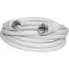 Câble Coaxial Connecteurs F Mâle/Mâle 5 m
