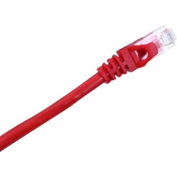 Cordon RJ45 CAT 6 Rouge 2 m Qualité Premium