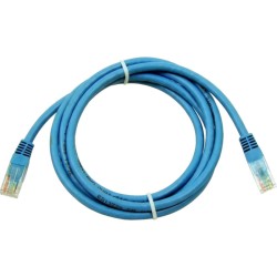 Cordon RJ45 CAT 6 Bleu 3 m Qualité Premium