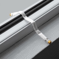 Câble Passe-Fenêtre Blanc 20 cm OR
