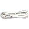 Câble Coaxial Connecteurs F Mâle/Mâle 3 m