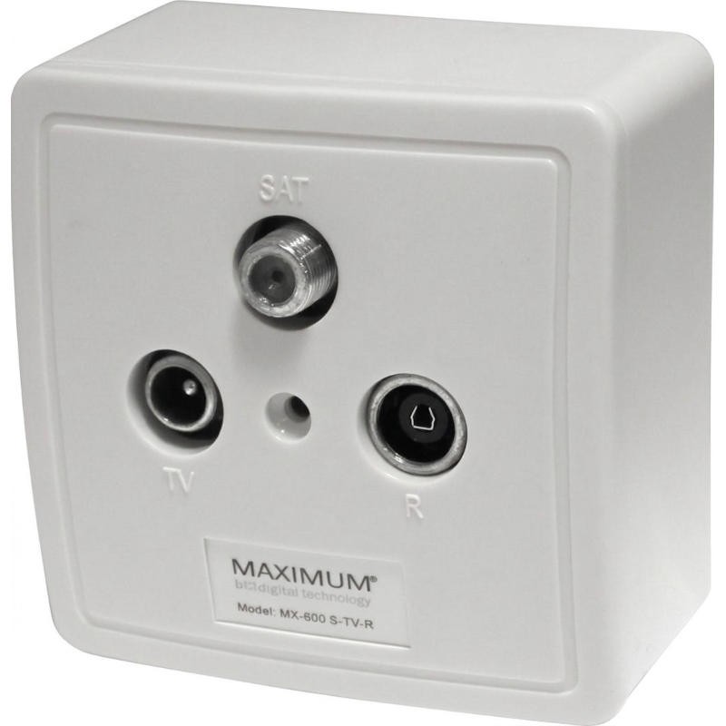 Maximum MX-600 Prise d'Arrivée SAT / TV / FM