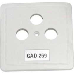 Triax GAD 269 Prise d'Arrivée TV / SAT / FM 3 Sorties