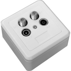 Triax GAD 274 Prise d'Arrivée TV / FM / SAT1 / SAT2 2 Entrées 4 Sorties