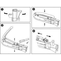 Pince à Compression Professionnelle RG59 / RG6 & RG11