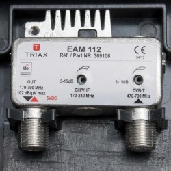 Triax EAM 112 Préamplificateur & Alimentation LTE