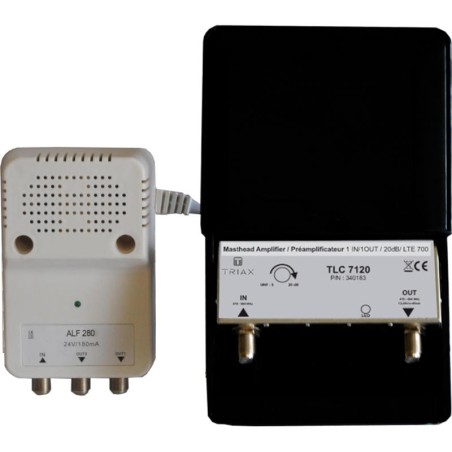 Triax TLC 7120 Kit Préamplificateur & Alimentation