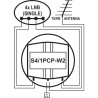 EMP Centauri P.164-TW Commutateur DiSEqC 4/1 + Terrestre