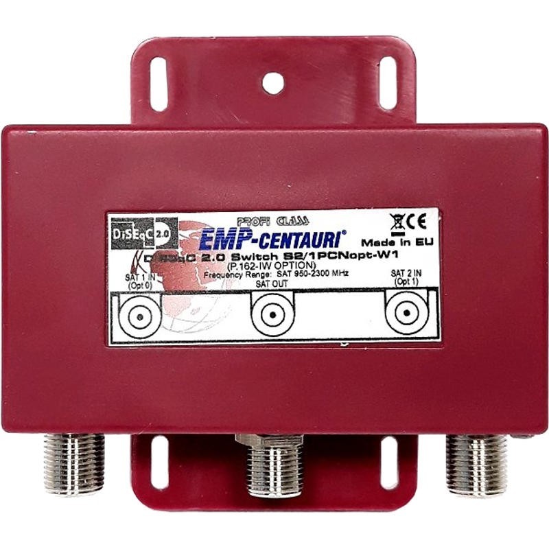 Commutateur DiSEqC 2/1 Option EMP Centauri