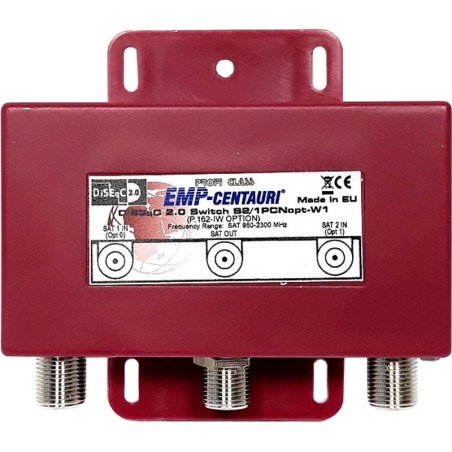 Commutateur DiSEqC 2/1 Option EMP Centauri