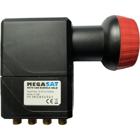 Megasat Diavolo LNB Octo 0,1 dB