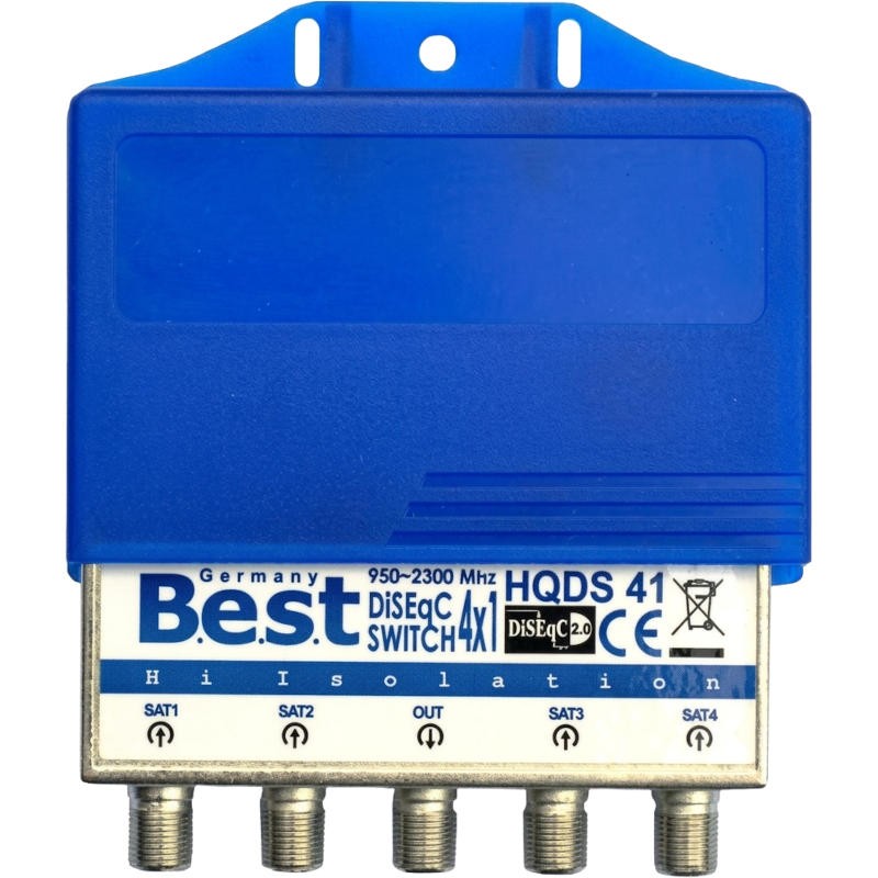 Best Germany HQDS41 Commutateur DiSEqC 4/1