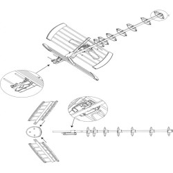 Triax OCTO Antenne UHF LTE