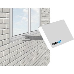 Antenne Satellite Plate Twin Megasat D2 Profi-Line