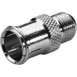 Raccord Droit F femelle / F mâle montage rapide