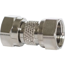 Triax F 72 Raccord Droit Métallique F mâle / F mâle