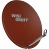 WISI OA38 I Parabole Aluminium 80 cm Rouge Tuile