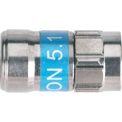 Cabelcon F-56 5.1 SI Connecteur F SELF INSTALL NiTin