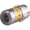 Cabelcon F-56 4.9 SI Connecteur F SELF INSTALL NiTin