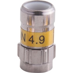 Cabelcon F-56 4.9 SI Connecteur F SELF INSTALL NiTin