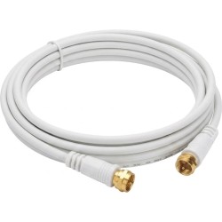Câble Coaxial Connecteurs F Mâle/Mâle 2,5 m OR