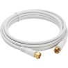 Câble Coaxial Connecteurs F Mâle/Mâle 2,5 m OR