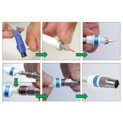 Cabelcon IECF-56 5.1 SI Connecteur IEC Femelle SELF INSTALL