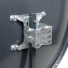 Parabole Acier 60 cm Anthracite Megasat