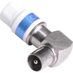 Cabelcon 90-IECM-56 5.1 SI Connecteur Coudé IEC Mâle SELF INSTALL