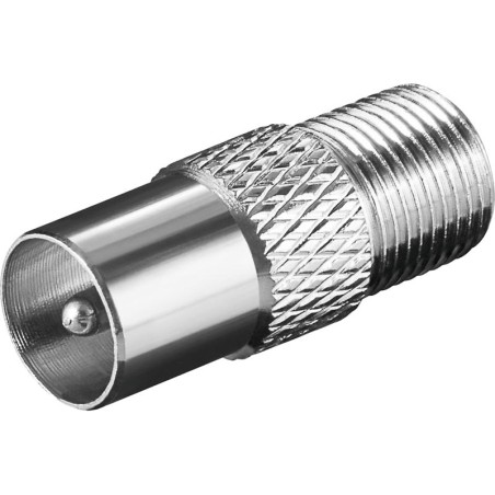 Raccord F femelle / 9,52 mm IEC mâle