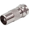 Raccord F mâle / 9,52 mm IEC mâle