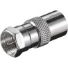 Raccord F mâle / 9,52 mm IEC femelle