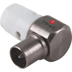 Triax KOSWI 4 Connecteur IEC Mâle Coudé 90°