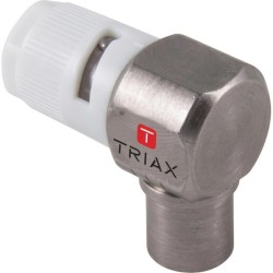 Triax KOSWI 4 Connecteur IEC Mâle Coudé 90°