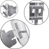 Triax DAP 911 Parabole Fibre Ø 90 cm Anthracite
